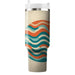 Zigzag Wave Rhythm  Insulated Tumblers