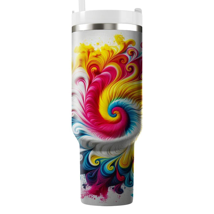 Tie-dye Delight  Custom Tumblers