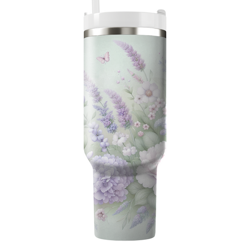 Whimsical Garden  Tumblers With Lids