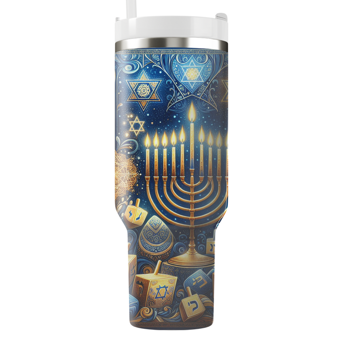 Illuminated Spirit - Hanukkah  Decorative Tumblers