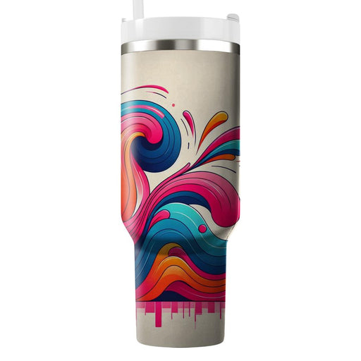  Wave Dance  Decorative Tumblers