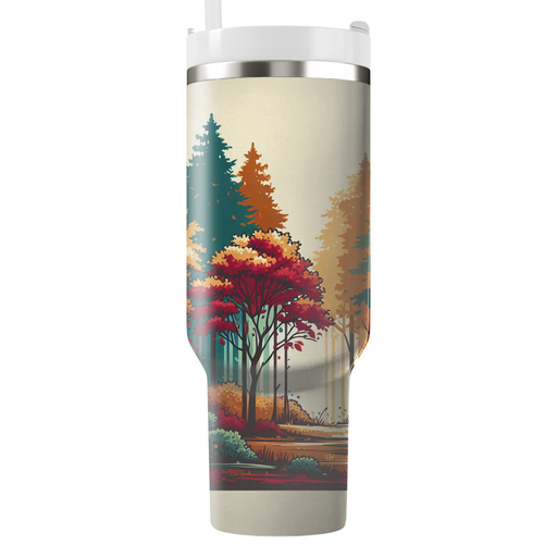 Autumn Woodland  Travel Tumblers