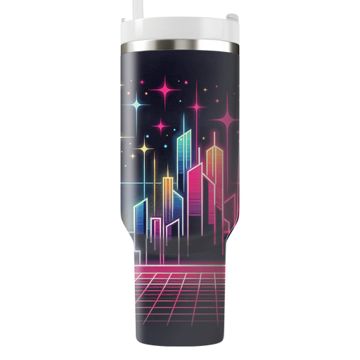 Neon City Nights  Tumblers For Gifts