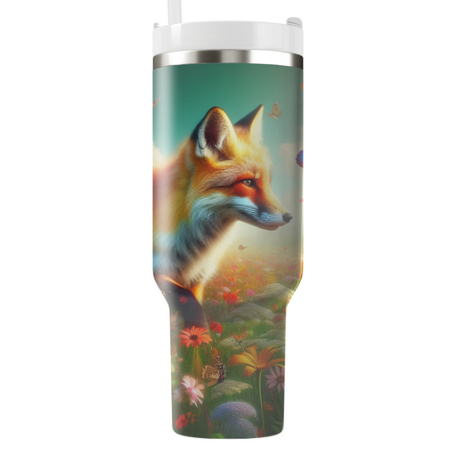 Whimsical Fox Adventure  Tumblers With Lids