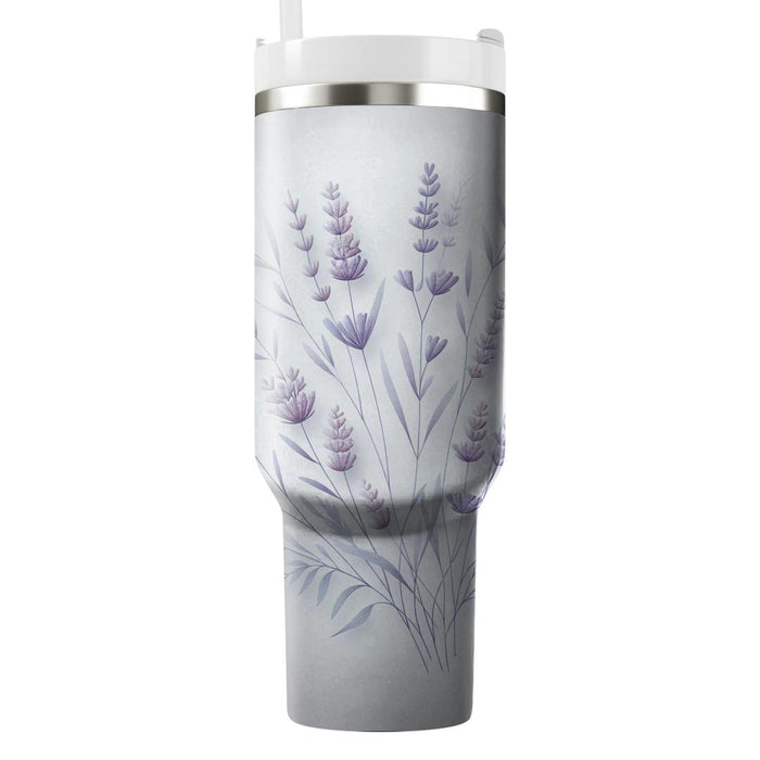 Fresh Lavender Fields  Tumbler Cups