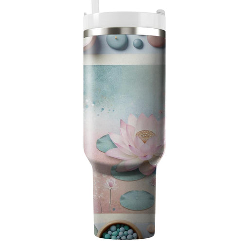 Serene Oasis - Meditation Day  Decorative Tumblers