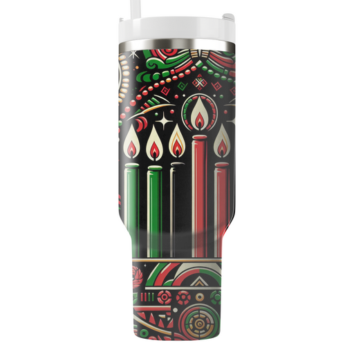 Festival Of Lights - Kwanzaa Unity  Custom Tumblers