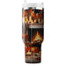 Autumn Fireside Gatherings  Tumblers With Lids