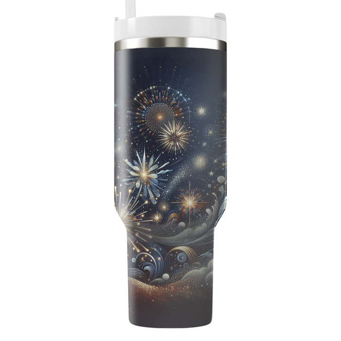 Starlit Dreams - New Year's Eve  Decorative Tumblers