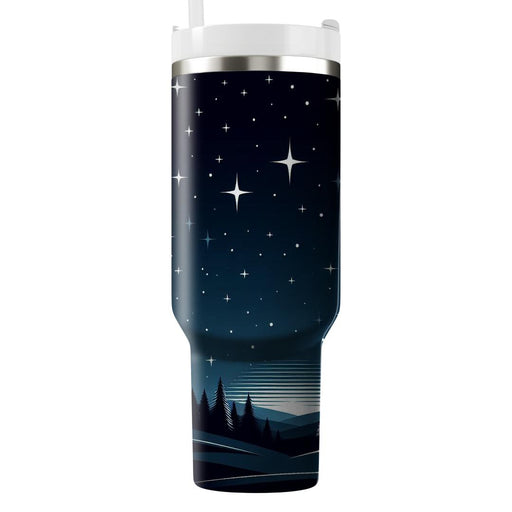 Twinkling Starry Nights  Custom Tumblers