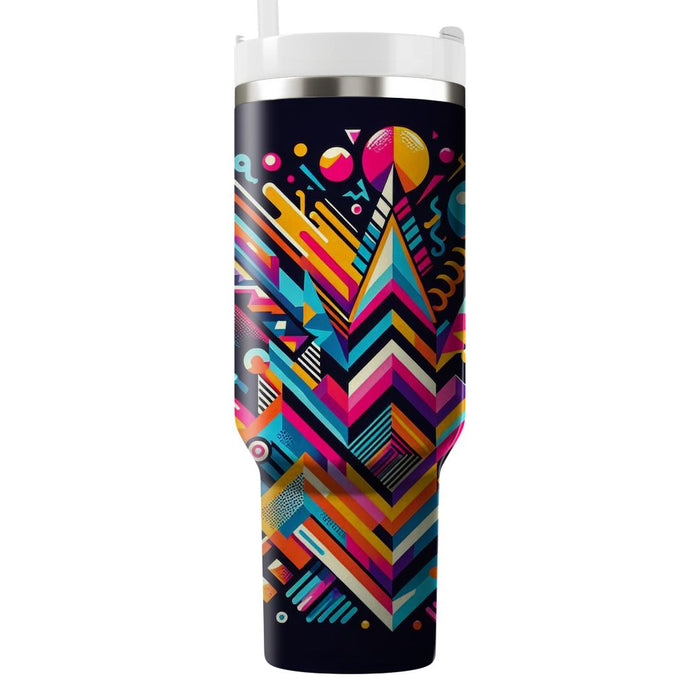 Geometric Color Splash  Tumblers For Gifts