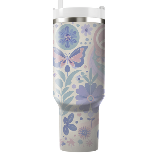 Flower Child Dreams Travel Tumblers