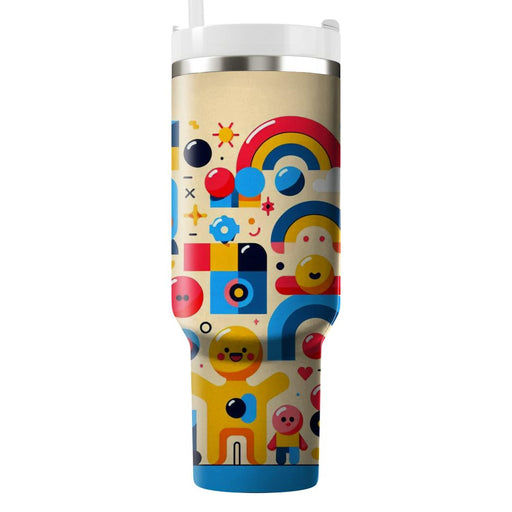 Vintage Cartoon  Travel Tumblers