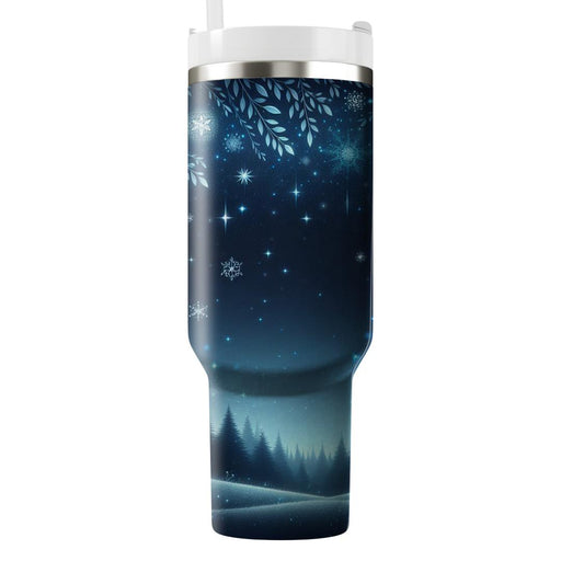 Winter Sparkling Nights  Custom Tumblers