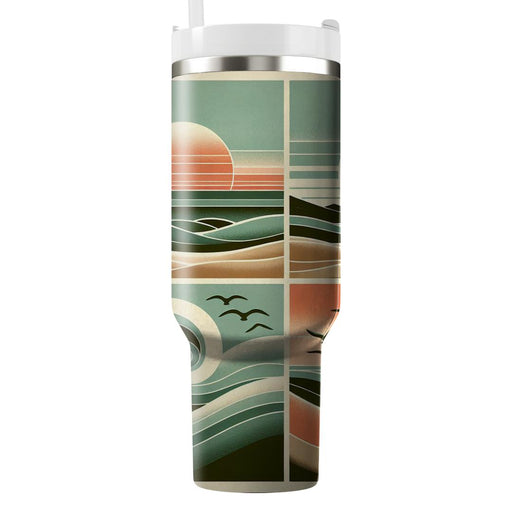 Beach Vibes  Tumblers With Lids