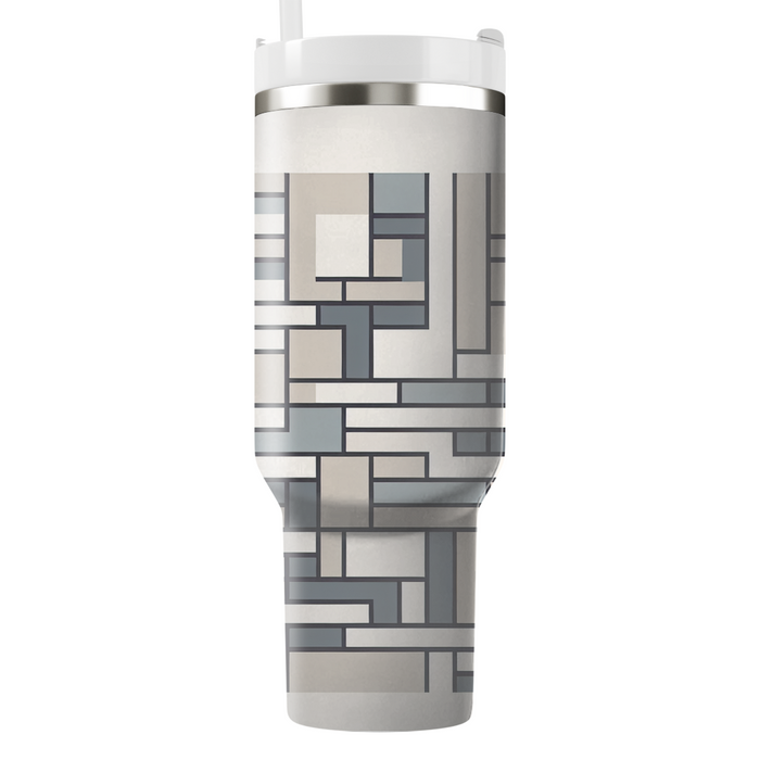 Abstract Brick Wall Custom Tumblers