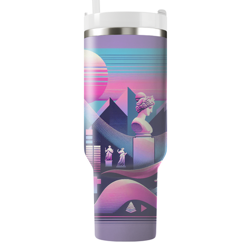 Vaporwave Dreamscape  Tumbler Cups