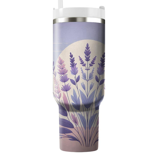 Serenity Lavender Fields  Unique Tumblers