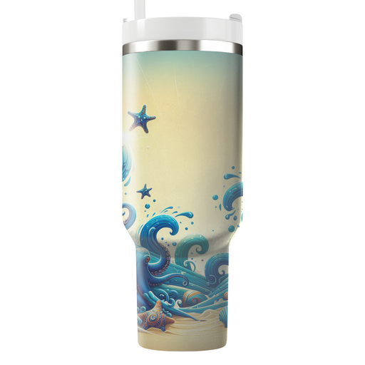 Summer Ocean Breeze  Tumbler Cups