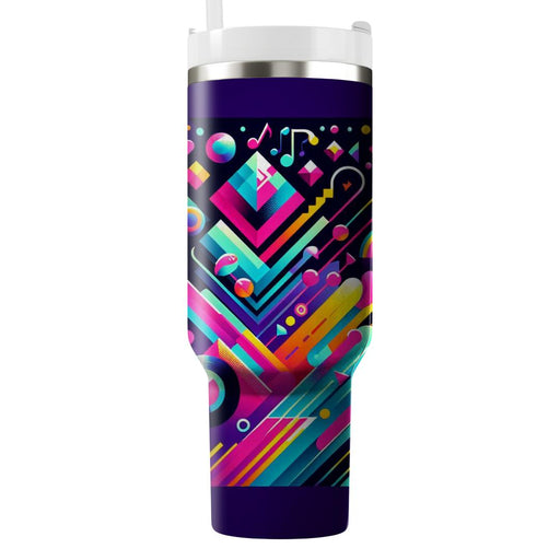 Geometric Dance Party  Decorative Tumblers