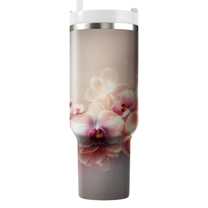 Glimmering Orchid Fantasy  Insulated Tumblers