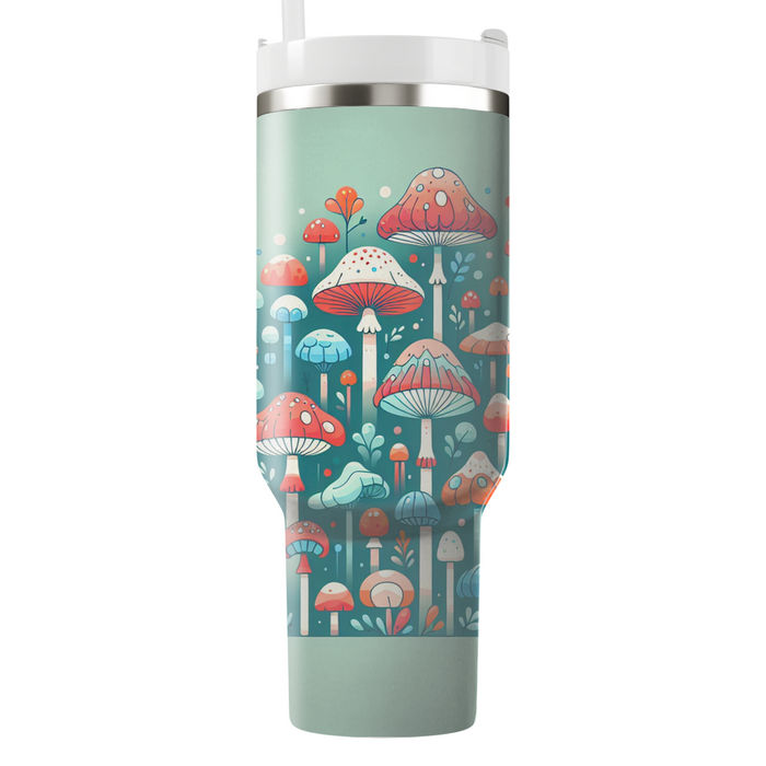 Whimsical Mushroom Wonderland  Custom Tumblers