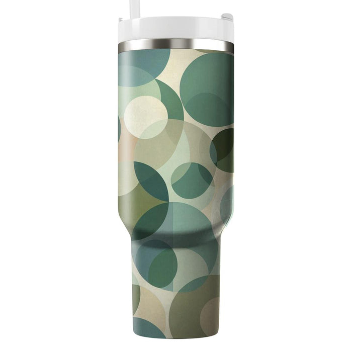 Abstract Circle Montage  Tumblers For Gifts