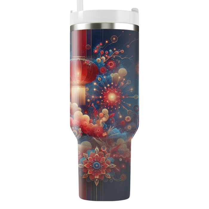 Surreal Night - Lunar New Year Dreams  Decorative Tumblers