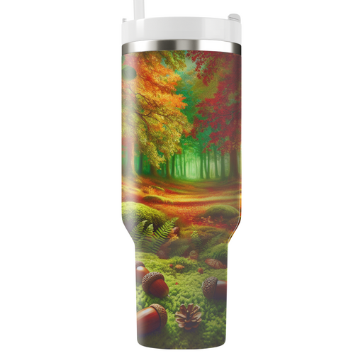 Autumn Forest Trails  Personalized Tumblers