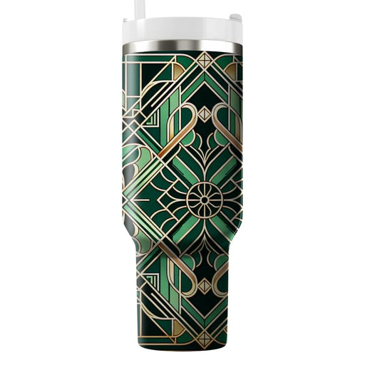 Bold Art Deco Pattern  Custom Tumblers