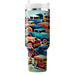 Vintage Groovy Cars  Travel Tumblers