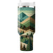 Geometric Landscape  Decorative Tumblers