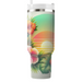 Tropical Sunset Floral  Travel Tumblers