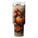 Autumn Bounty Abundance  Tumblers With Lids