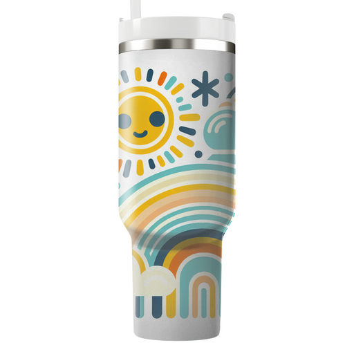 Sunny Days Ahead Travel Tumblers