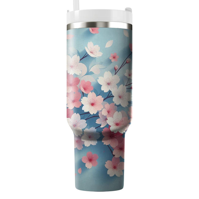 Blossoming Cherry Blossom  Unique Tumblers