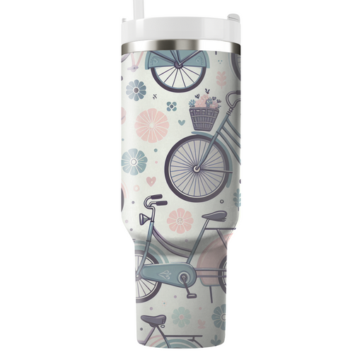 Vintage Bicycle Design  Insulated Tumblers