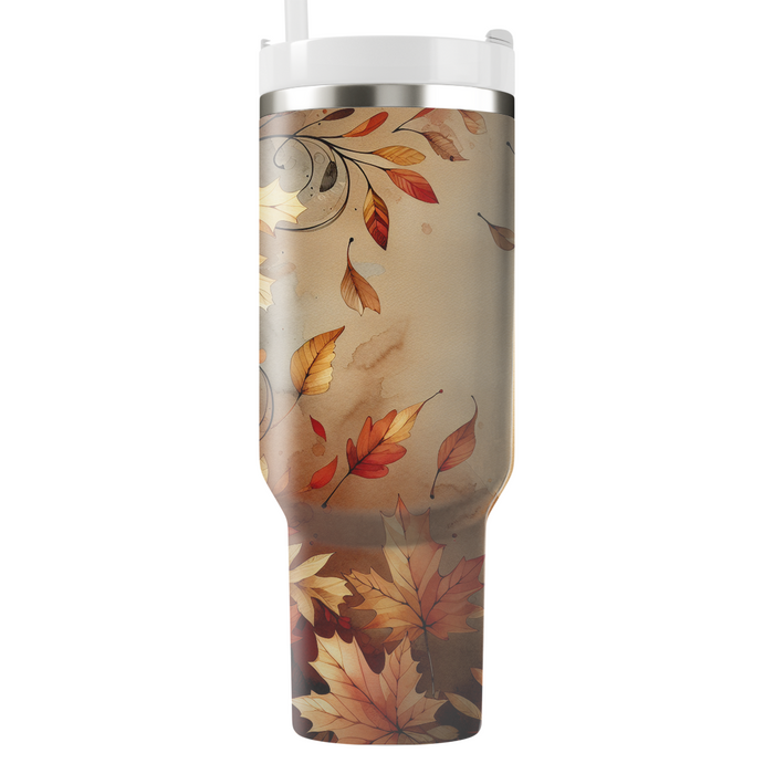 Autumn Whimsy  Personalized Tumblers