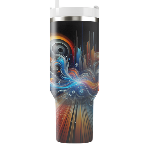 Soundwaves Of Celebration - New Year’s Resonance  Decorative Tumblers