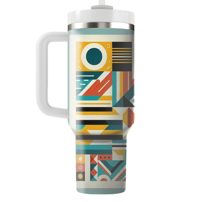 Bold Geometric Shapes  Custom Tumblers