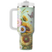 Spring Garden Delight  Personalized Tumblers