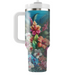 Exotic Floral Harmony  Custom Tumblers