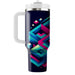 Futuristic Neon Shapes  Custom Tumblers