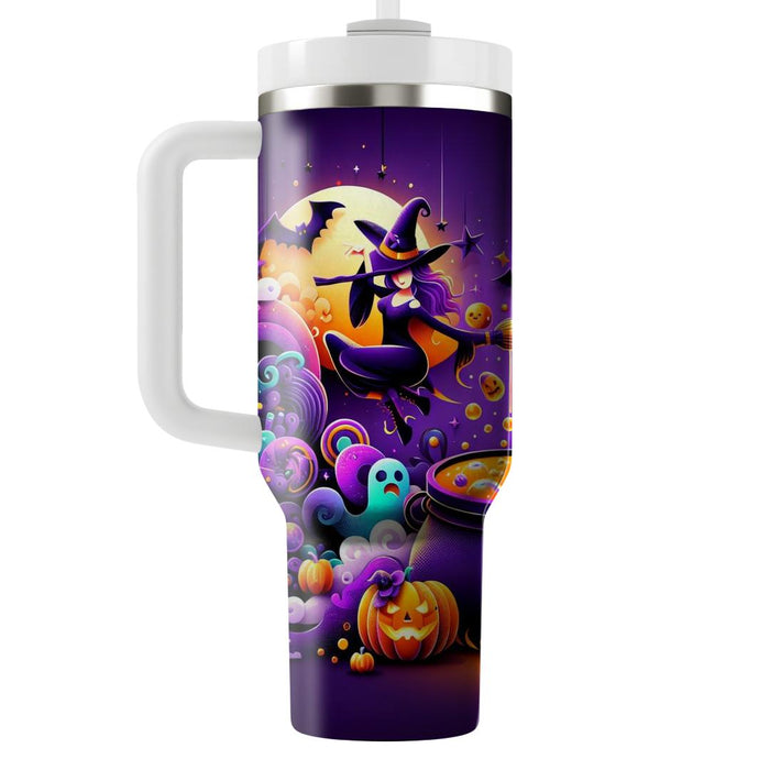 Whimsical Witches - Halloween Celebration  Tumblers For Gifts