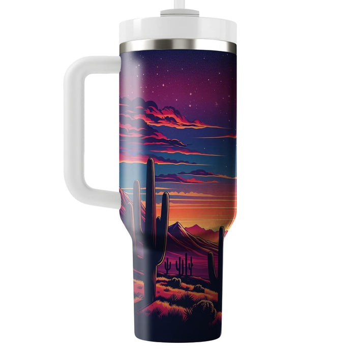 Wild West Sunset  Tumbler Cups