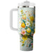 Blooming Springtime  Decorative Tumblers