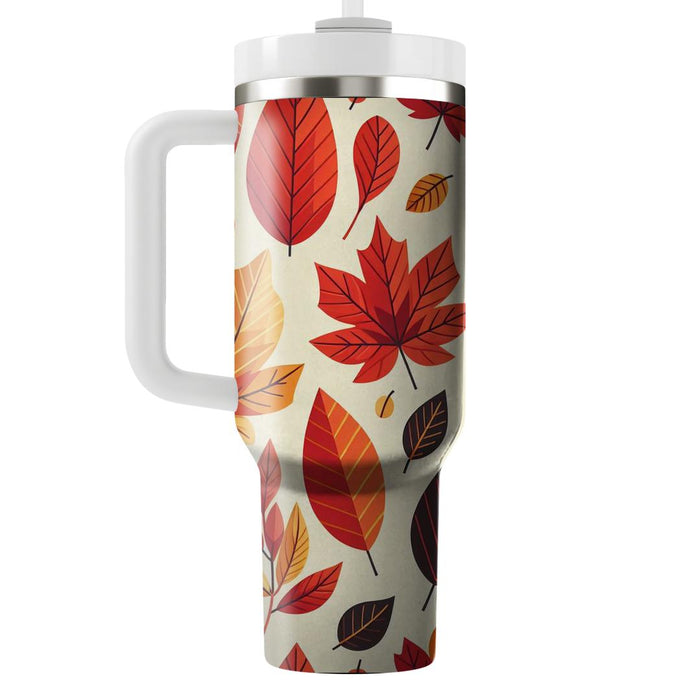 Vibrant Autumn Leaves  Insulated Tumblers