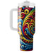 Vibrant Tie-dye Swirls  Insulated Tumblers