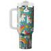 Whimsical Unicorn Pattern  Insulated Tumblers