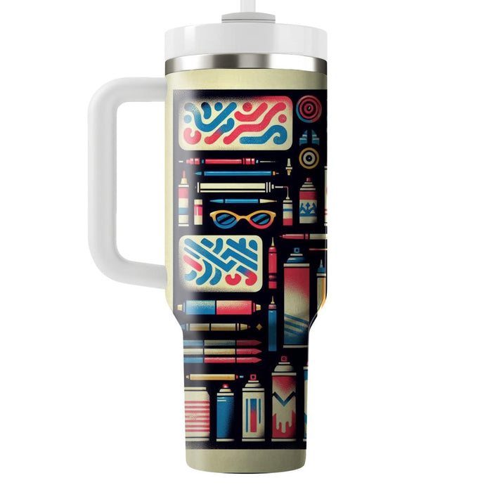 Urban Graffiti Dreams  Tumbler Cups